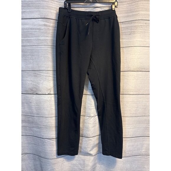Lululemon Mens Black City Sweat Joggers With Pockets Size L - Picture 1 of 3